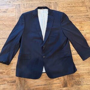 Brooks Brothers Explorer Regent Fit Navy Blazer 48R | Men’s Suit Jacket